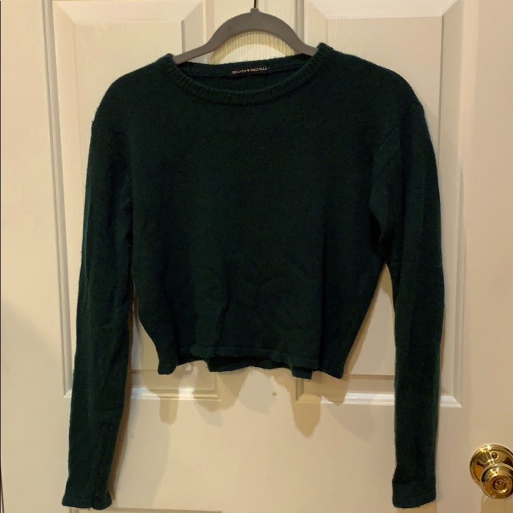 Brandy green sweater